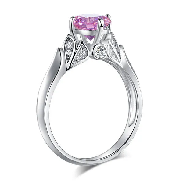 Pink Elegant Lovers Ring