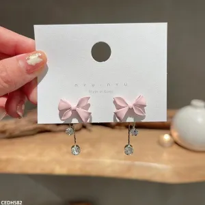 Pinterest Inspired Bow Earrings