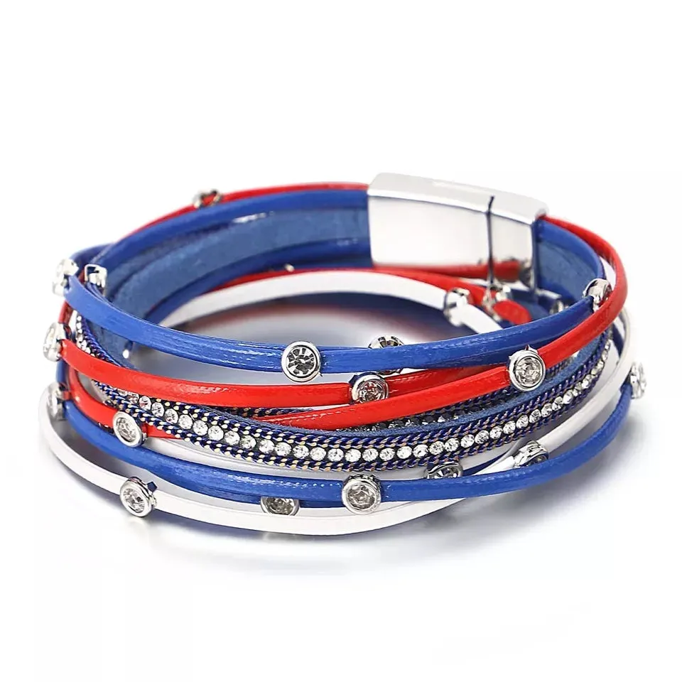 Plus Size Magnetic Wrap Bracelet