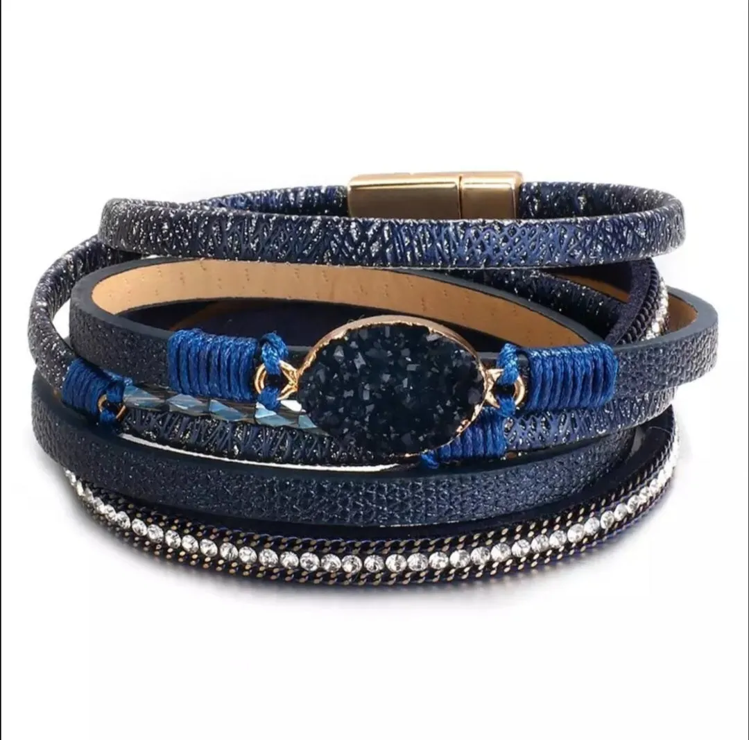 Plus Size Magnetic Wrap Bracelet