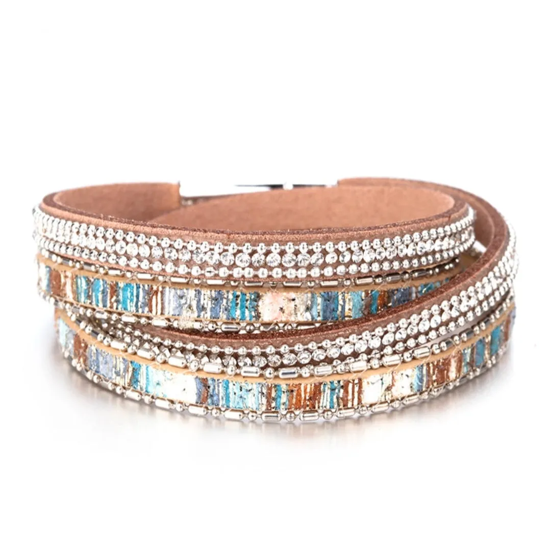 Plus Size Magnetic Wrap Bracelet