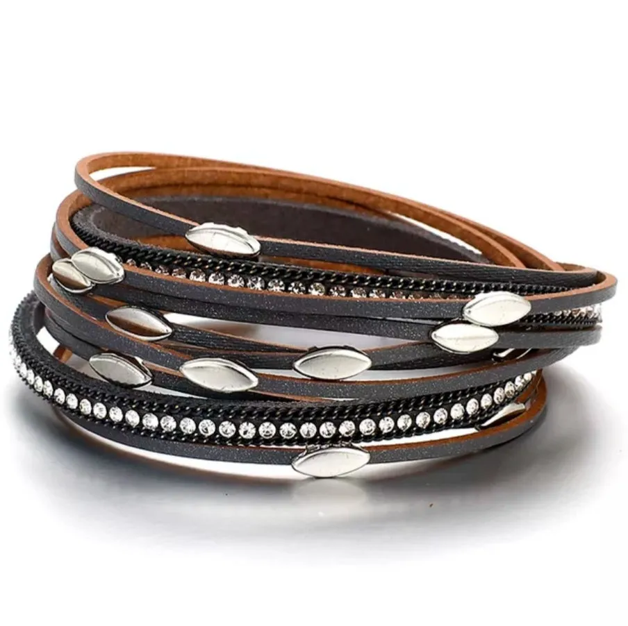Plus Size Magnetic Wrap Bracelet