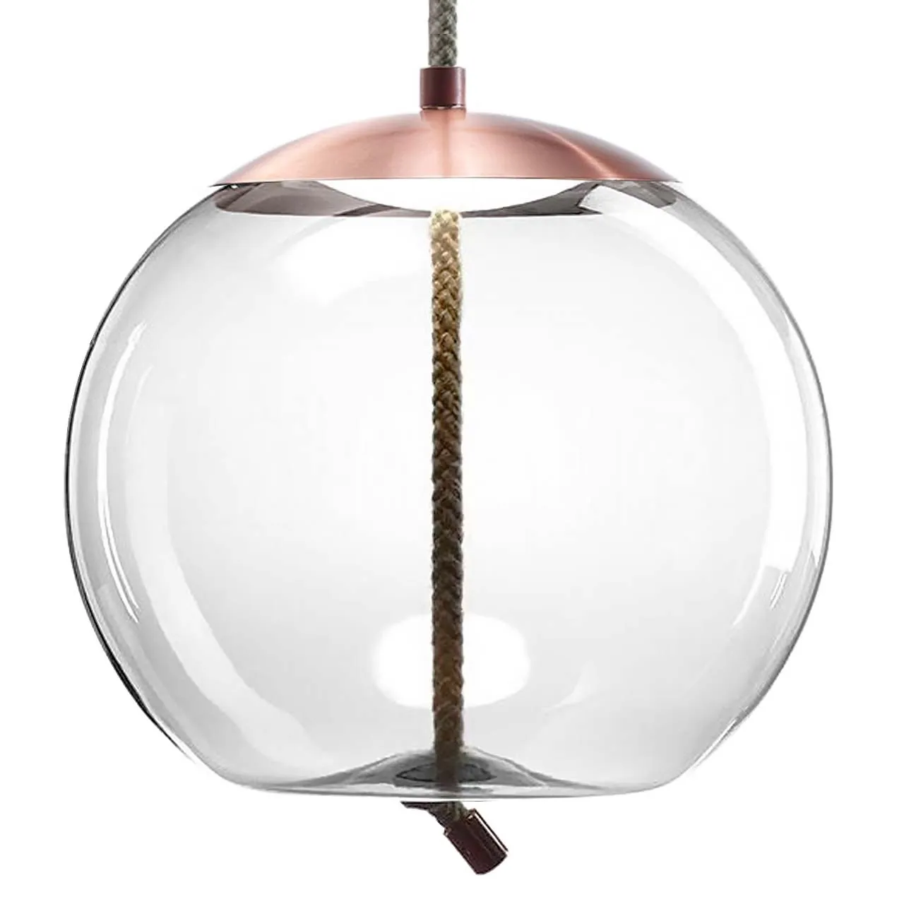 "Knot Sfera" Small Pendant Lamp by Chiaramonte Marin