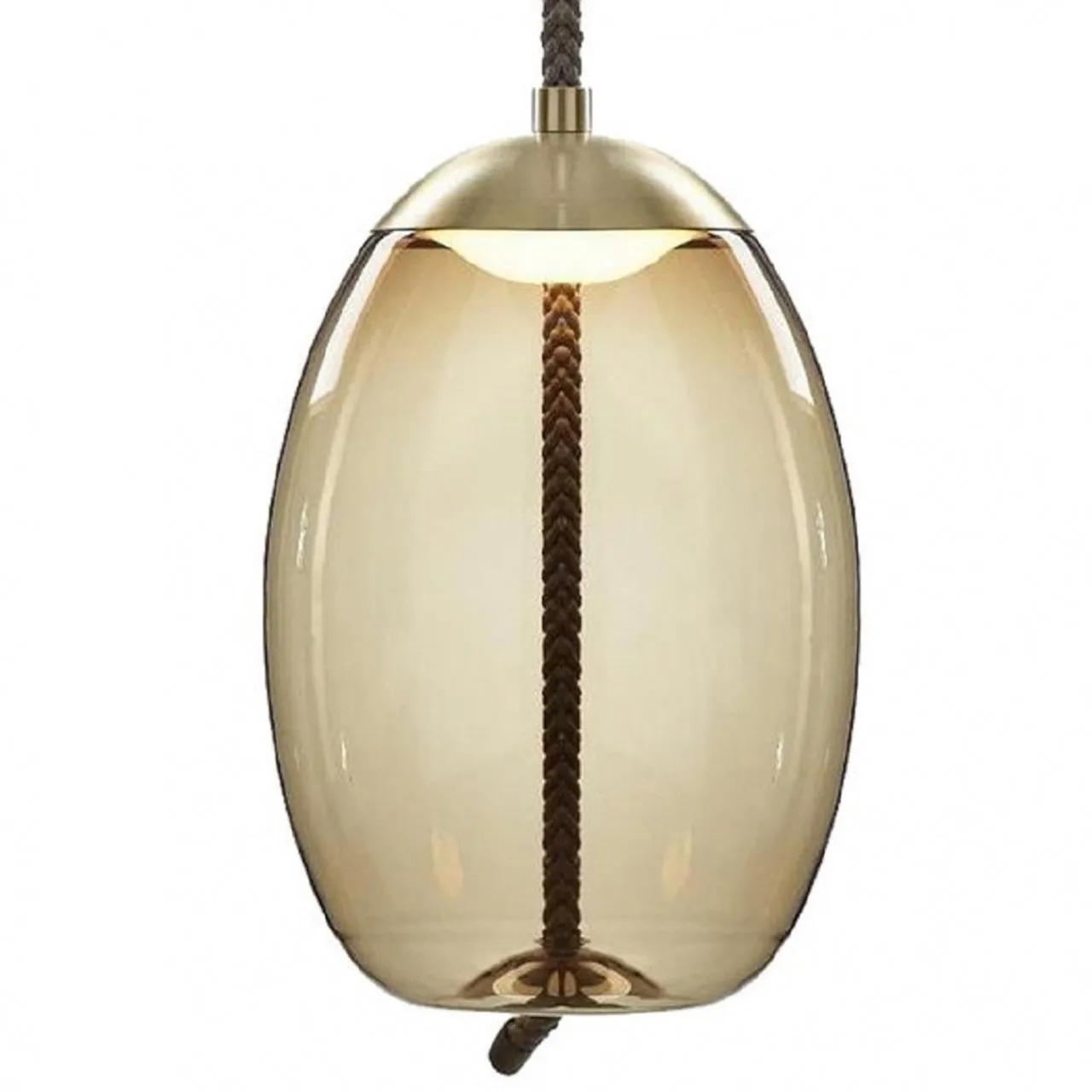"Knot Uovo" Large Pendant Lamp by Chiaramonte Marin