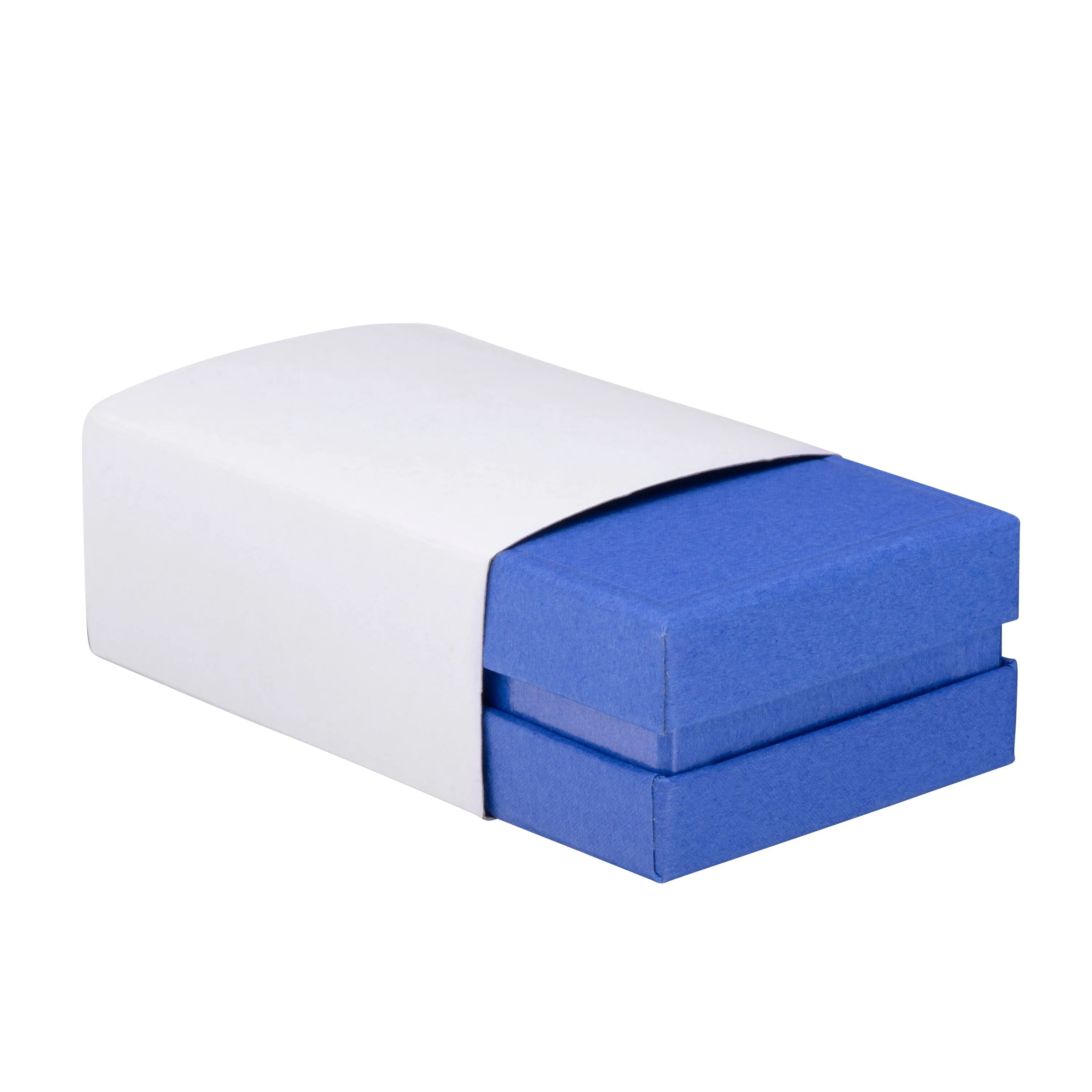 Recycled Cardboard Box With Glossy Inset Pendant Box, Pristine Collection