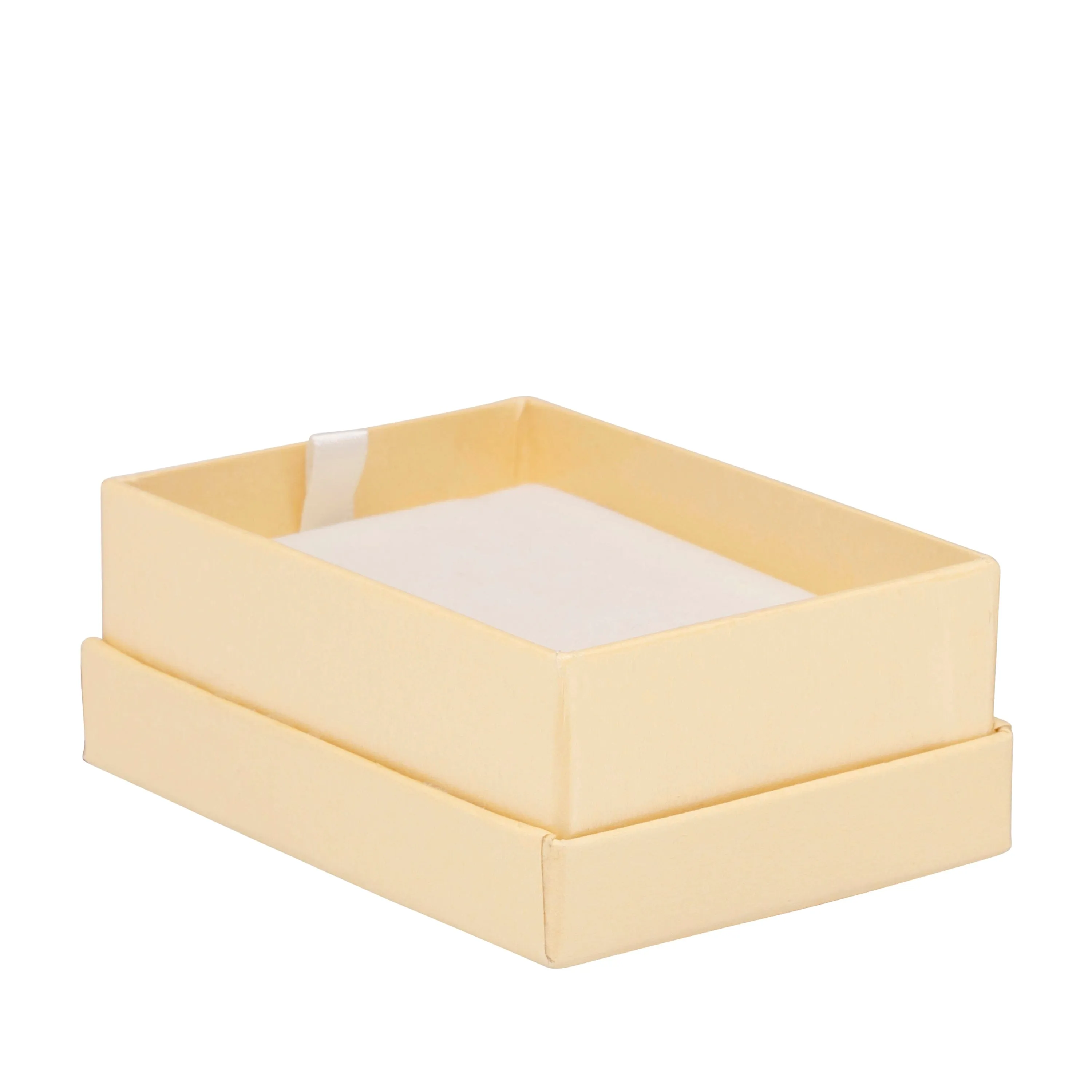 Recycled Cardboard Box With Glossy Inset Pendant Box, Pristine Collection