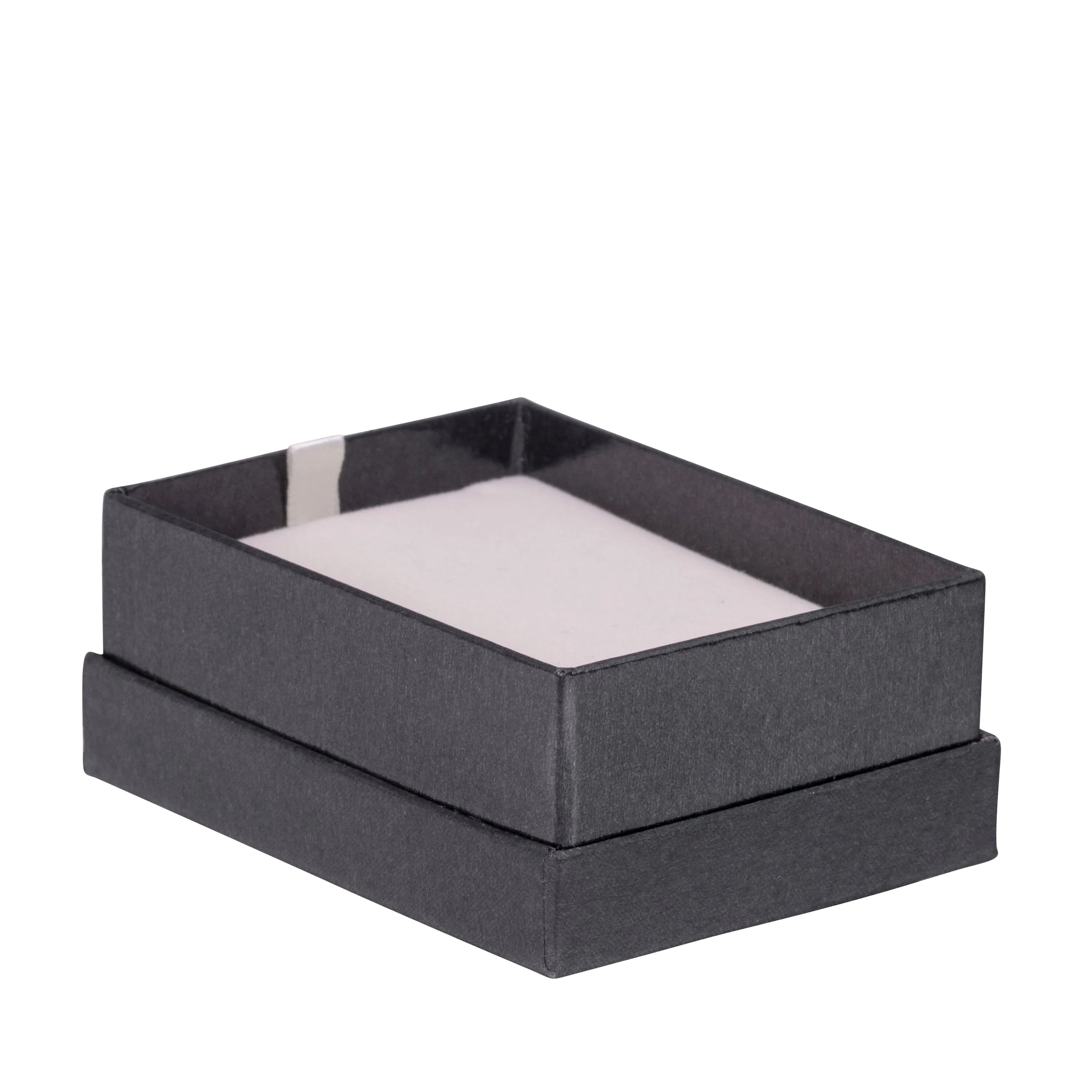 Recycled Cardboard Box With Glossy Inset Pendant Box, Pristine Collection
