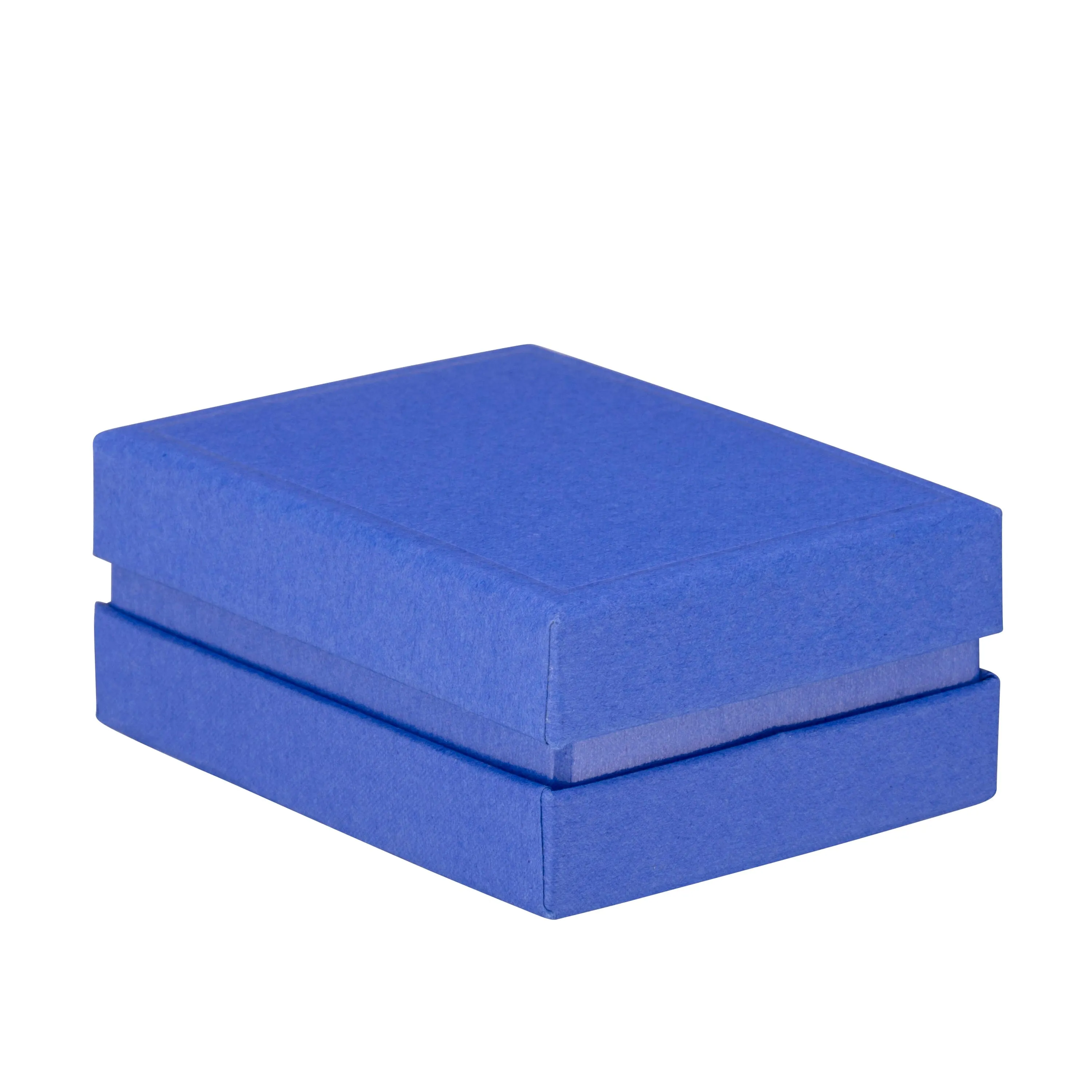 Recycled Cardboard Box With Glossy Inset Pendant Box, Pristine Collection