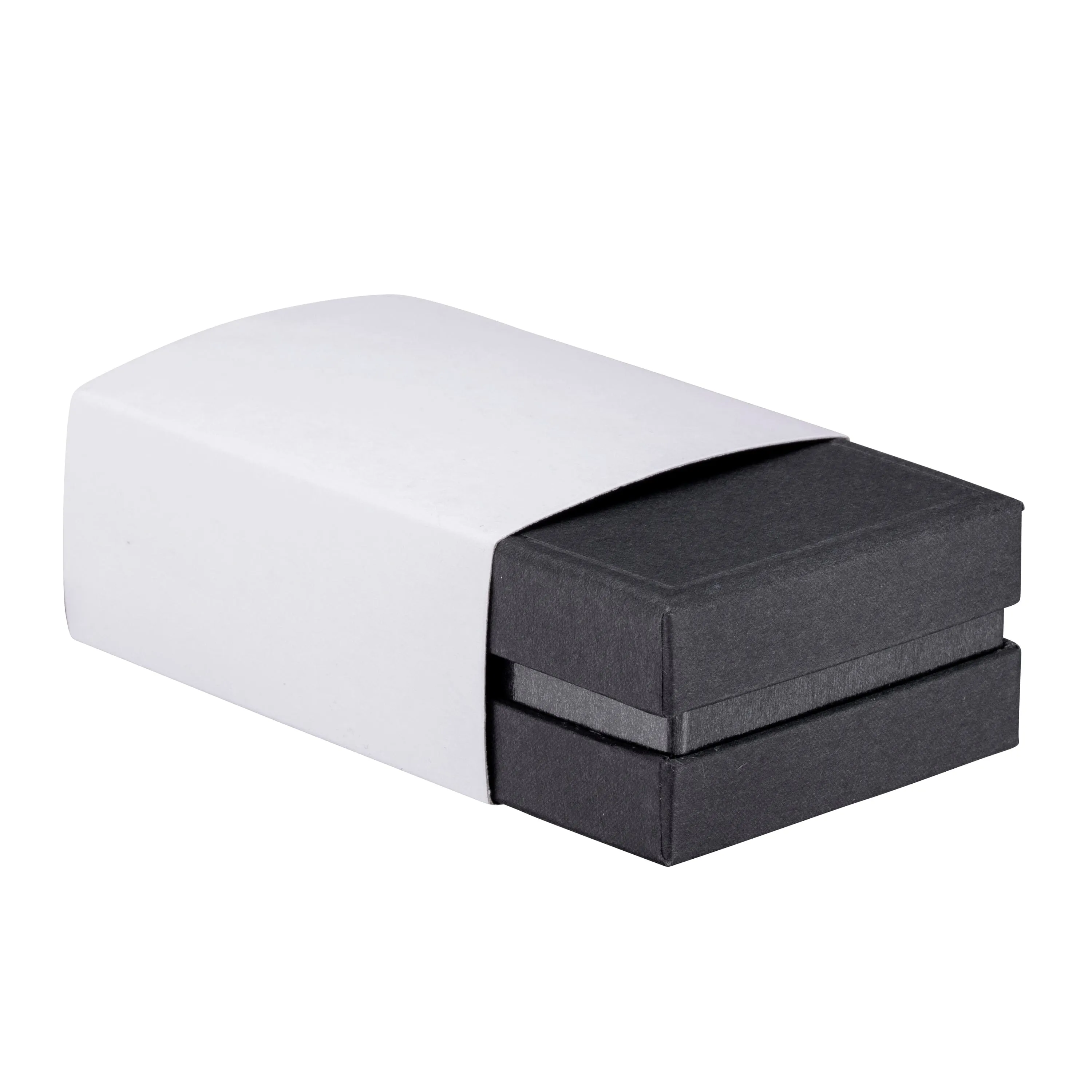 Recycled Cardboard Box With Glossy Inset Pendant Box, Pristine Collection