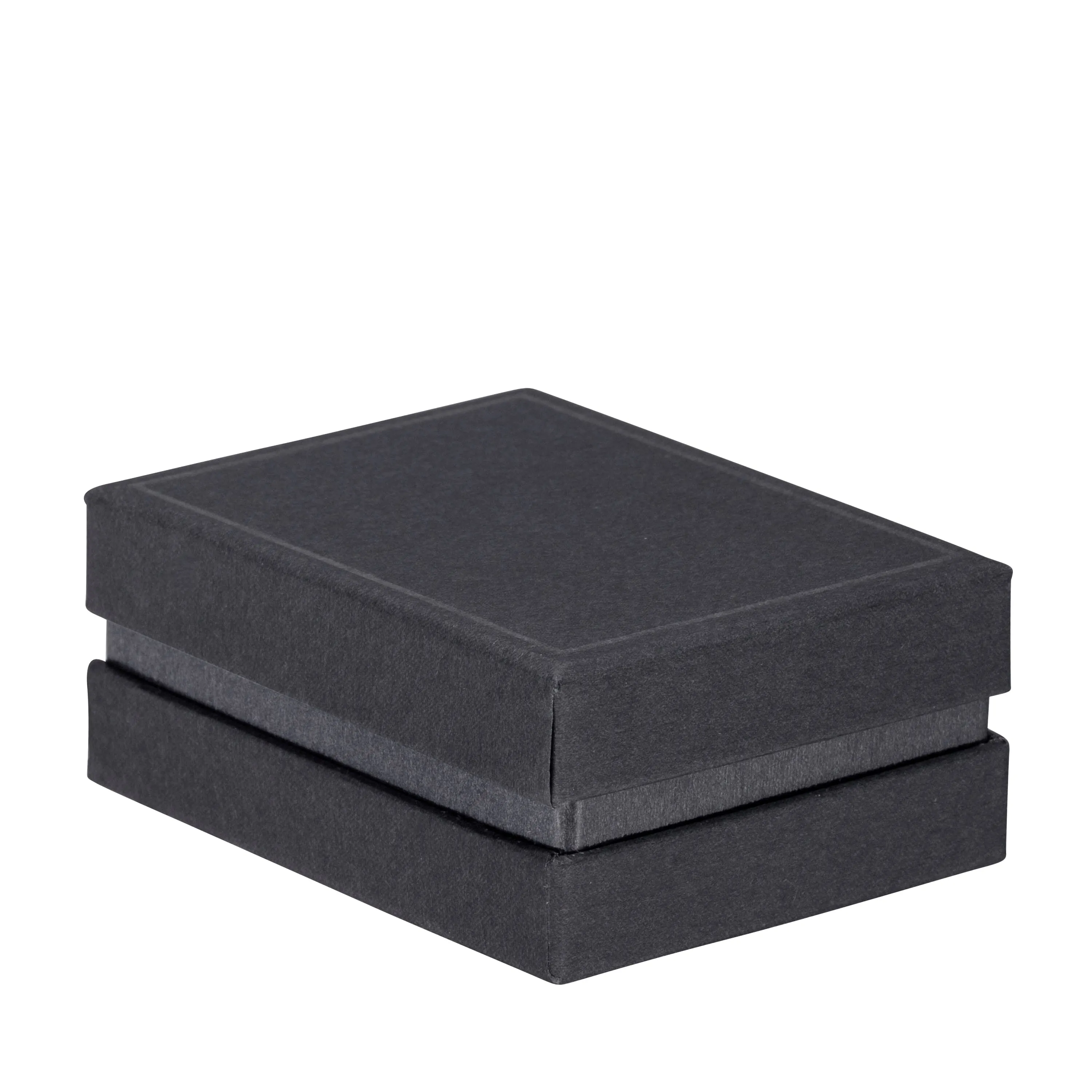 Recycled Cardboard Box With Glossy Inset Pendant Box, Pristine Collection