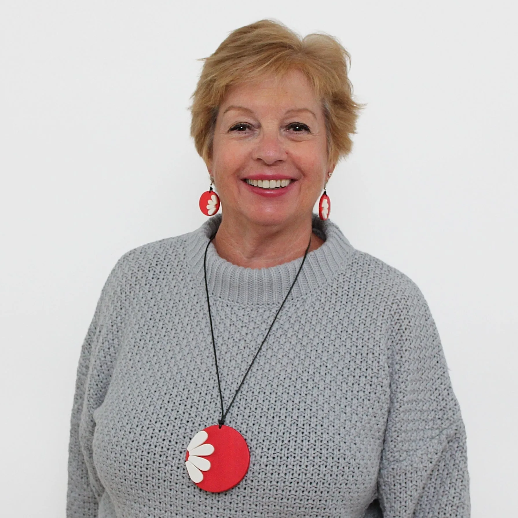 Red He Loves Me Pendant