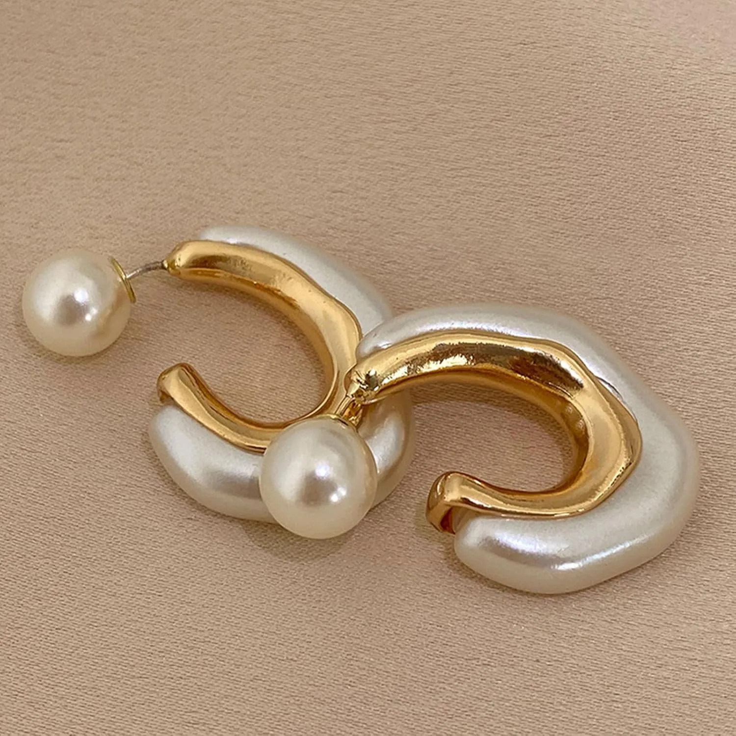 Roe Dolph Pearl Earrings for Women Pearl Drop Earrings Statement Bridal Earring Beach Earring for Women Trendy Stuff Gifts