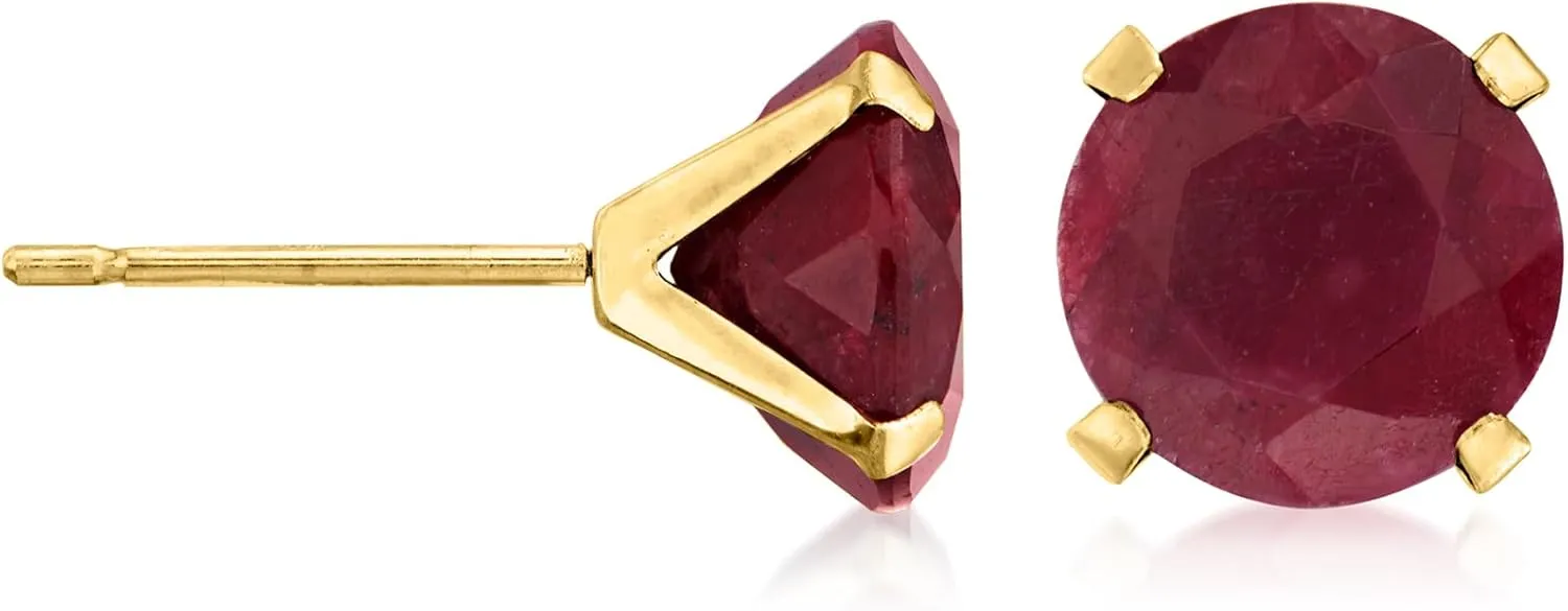Ross-Simons Gemstone Martini Stud Earrings in 14kt Yellow Gold