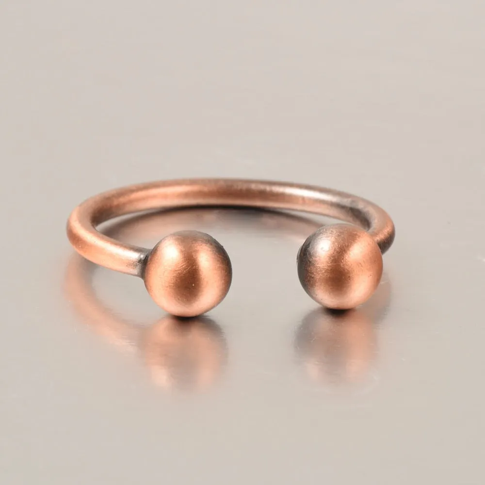 Simply Elegant Pure Copper Magnetic Ring