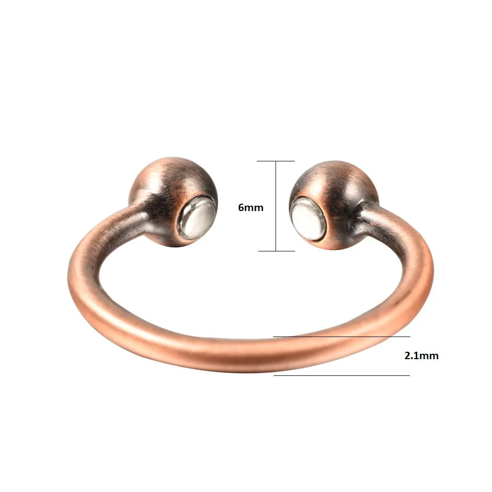 Simply Elegant Pure Copper Magnetic Ring