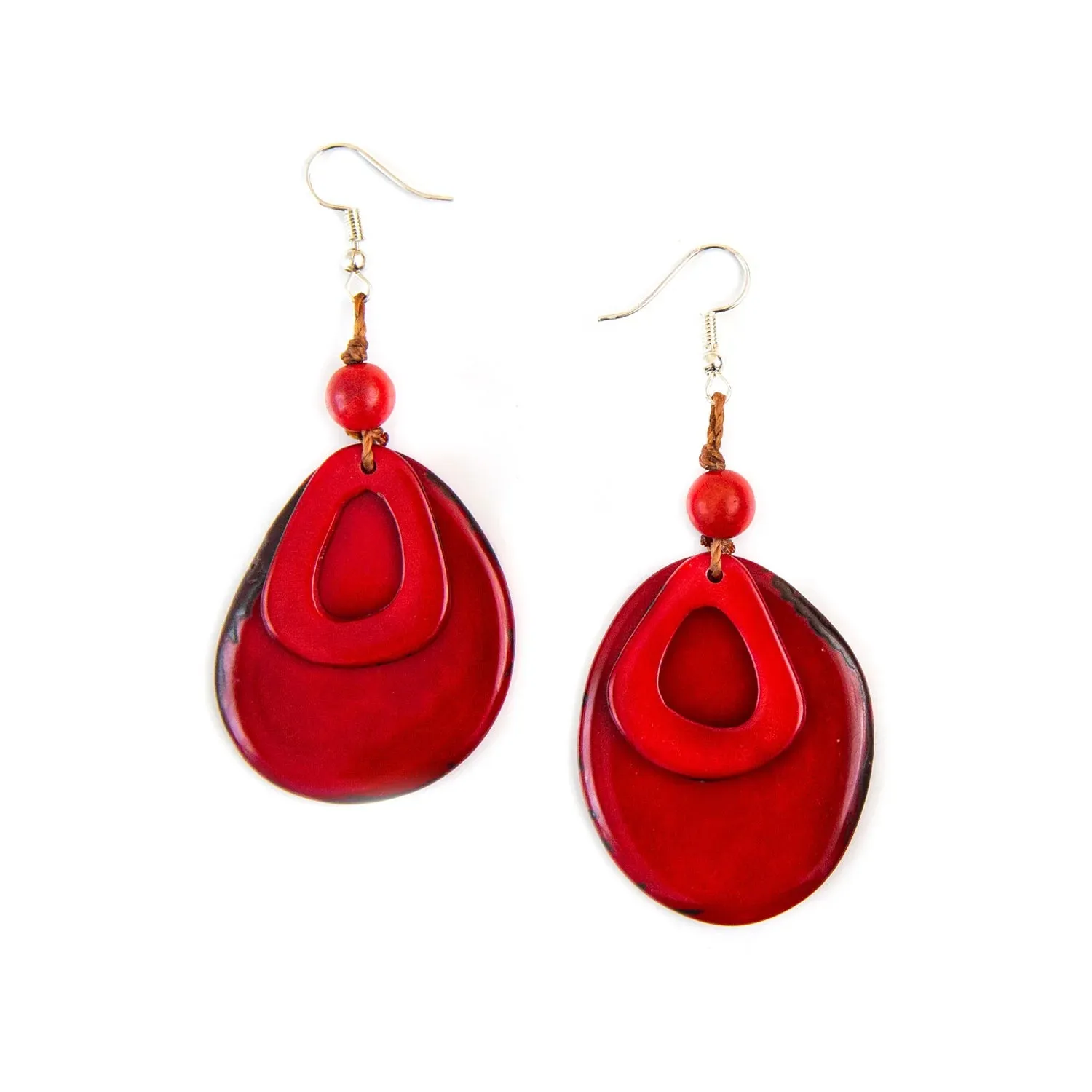 Solemn Two-Drop Earrings