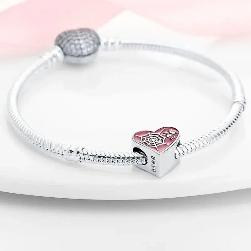 Spider-Man Heart Charm: Love and Courage
