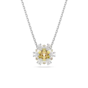 Swarovski Rhodium Idyllia Flower Necklace