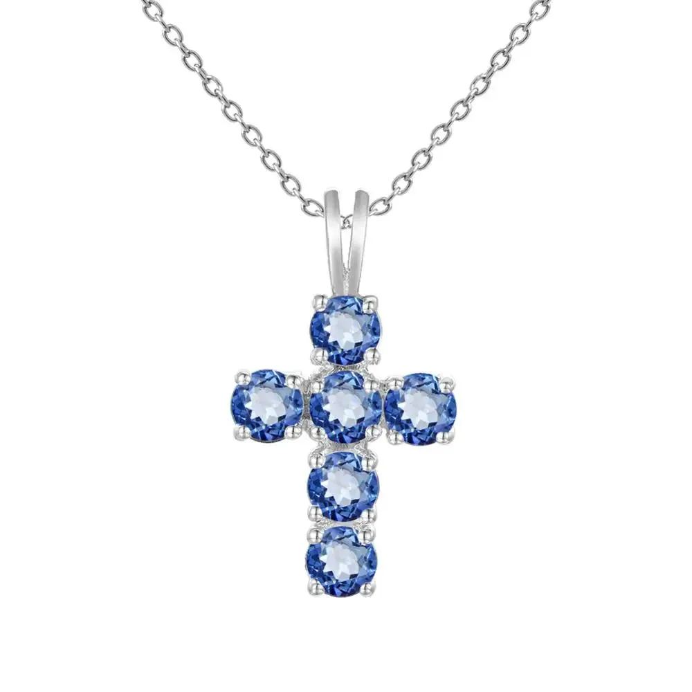 Swiss Topaz (925 Sterling Silver) Necklaces (USA)
