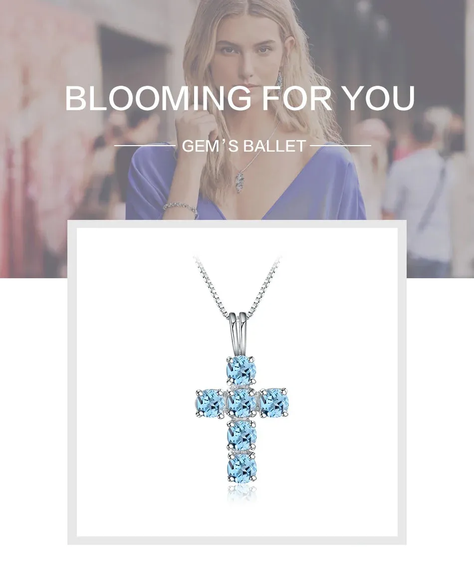 Swiss Topaz (925 Sterling Silver) Necklaces (USA)