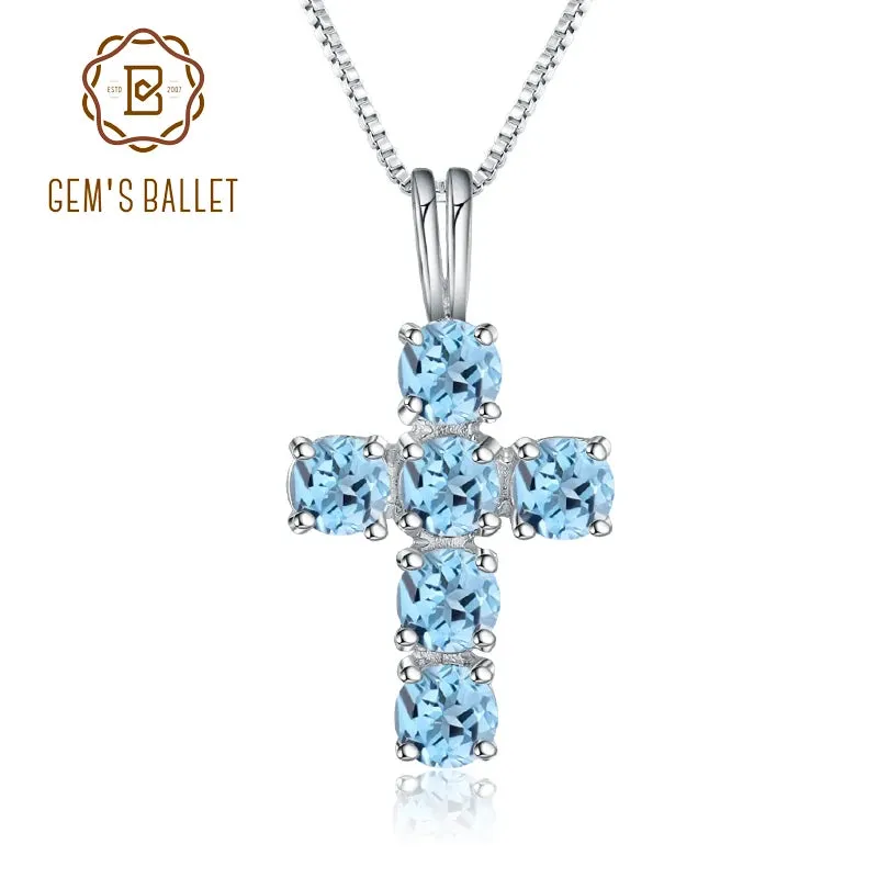 Swiss Topaz (925 Sterling Silver) Necklaces (USA)