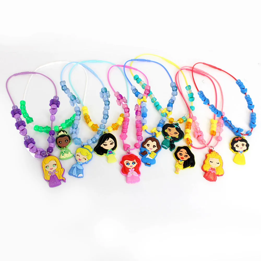 Tara Toy Disney Princess Deluxe Sparkling Necklace Activity Set