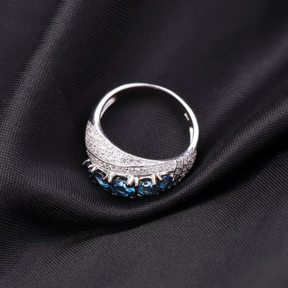 The Elegant Blue Mona Lisa Ring