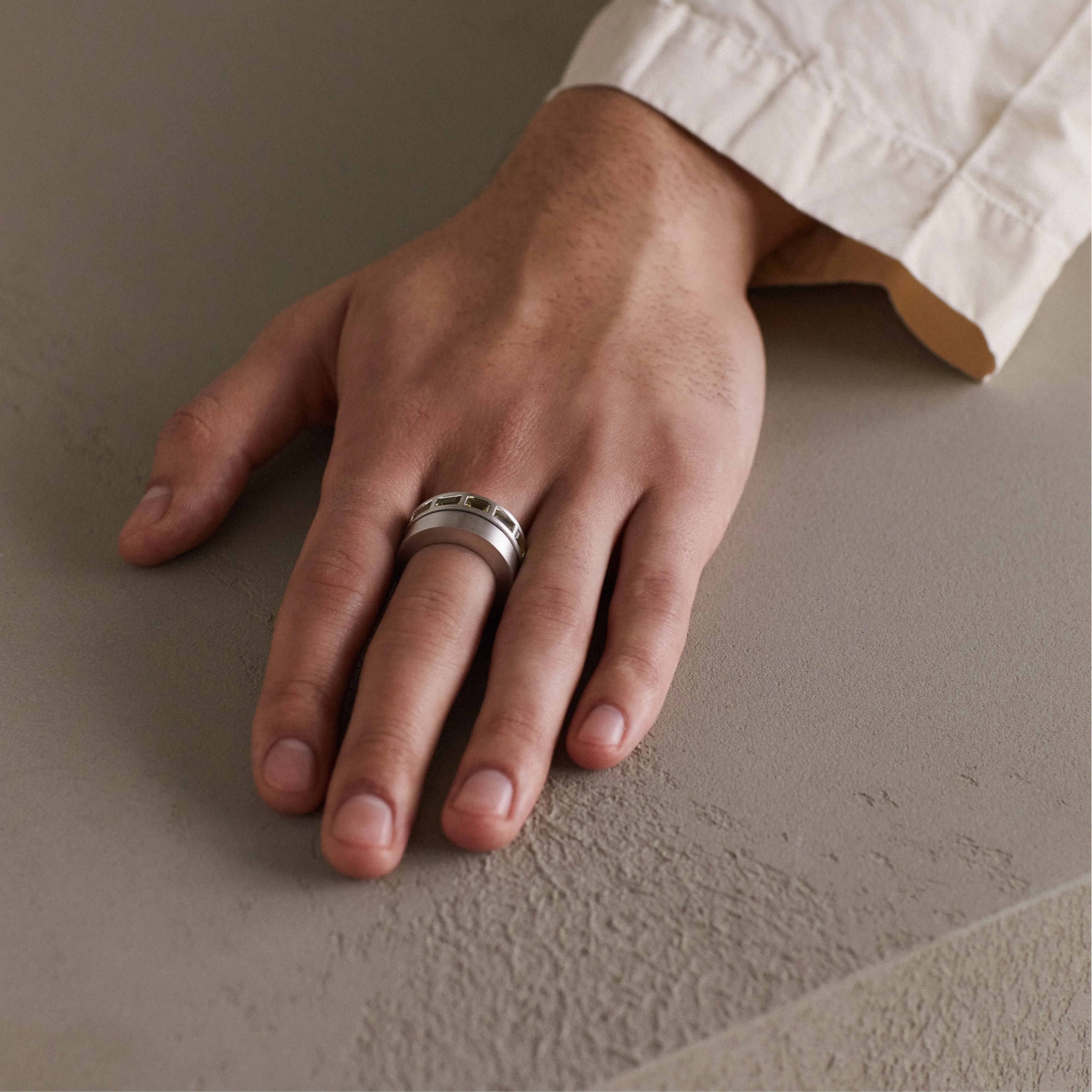 Tom Wood - Arch Ring - (Sterling Silver)
