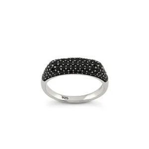 Tom Wood - Knut Ring Black Spinel