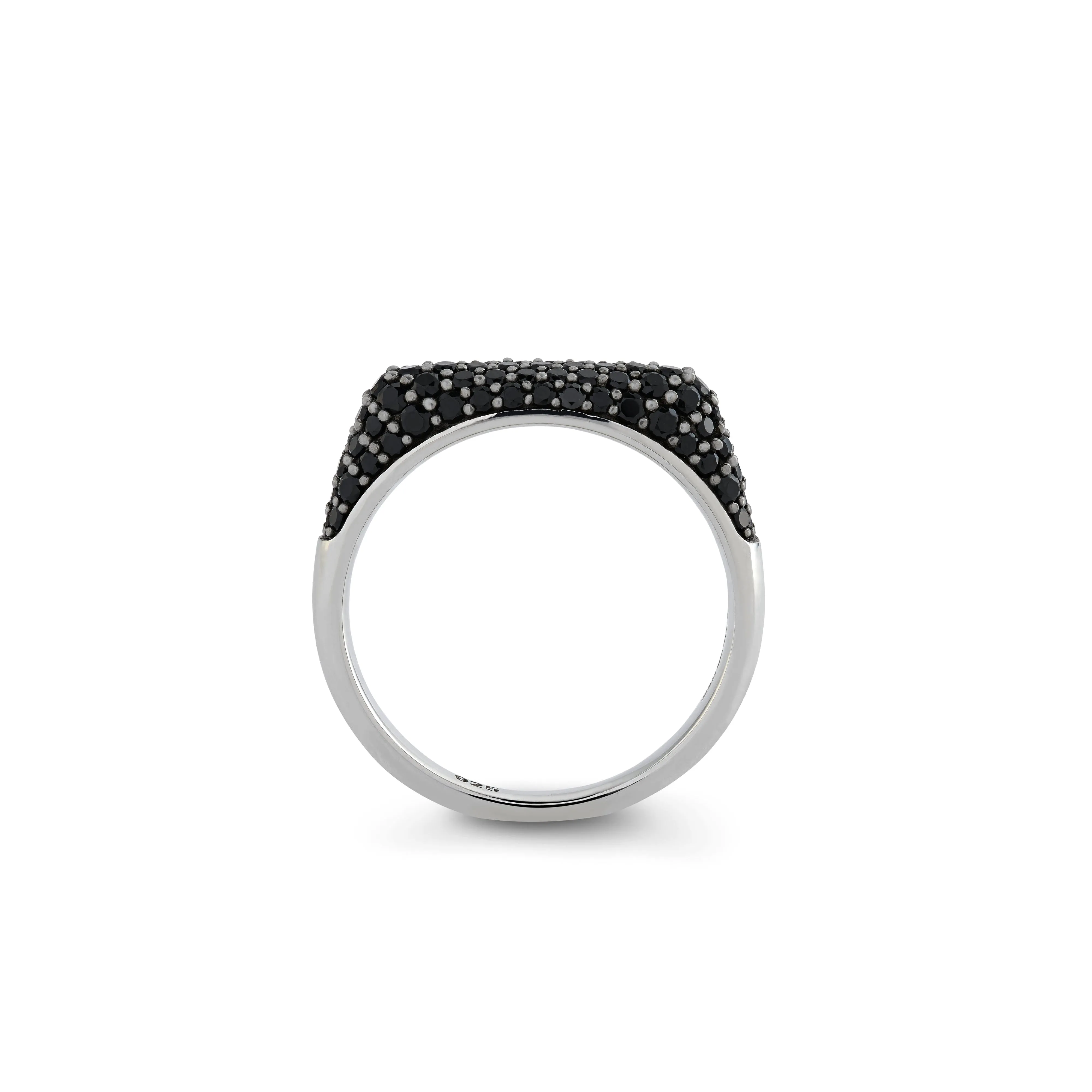Tom Wood - Knut Ring Black Spinel