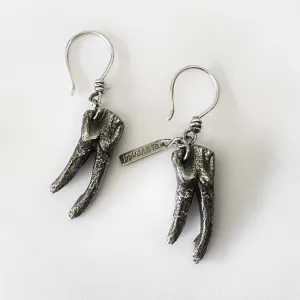 Tooth Earring Silver
