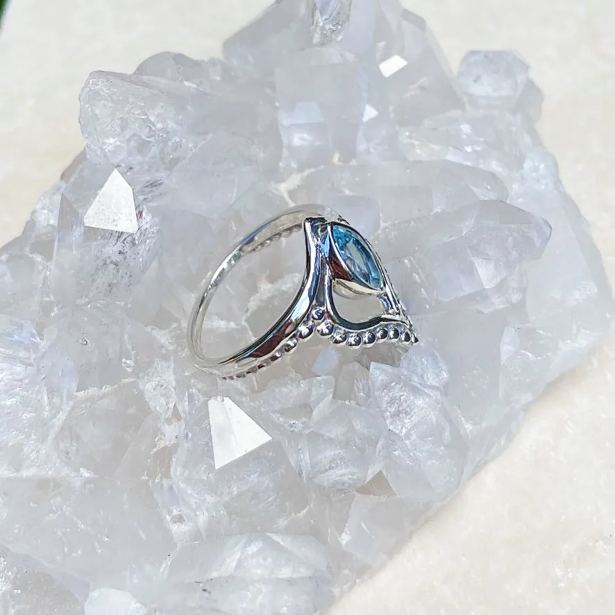 Topaz Marquise Aria Ring