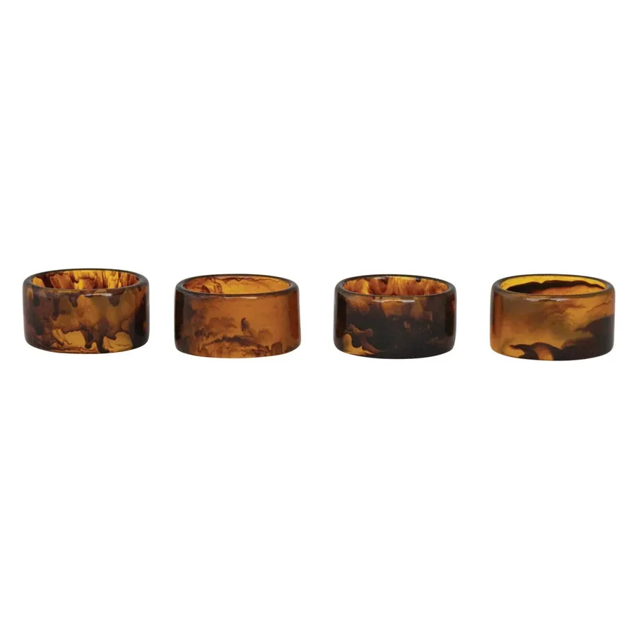 Tortoise Shell Napkin Ring