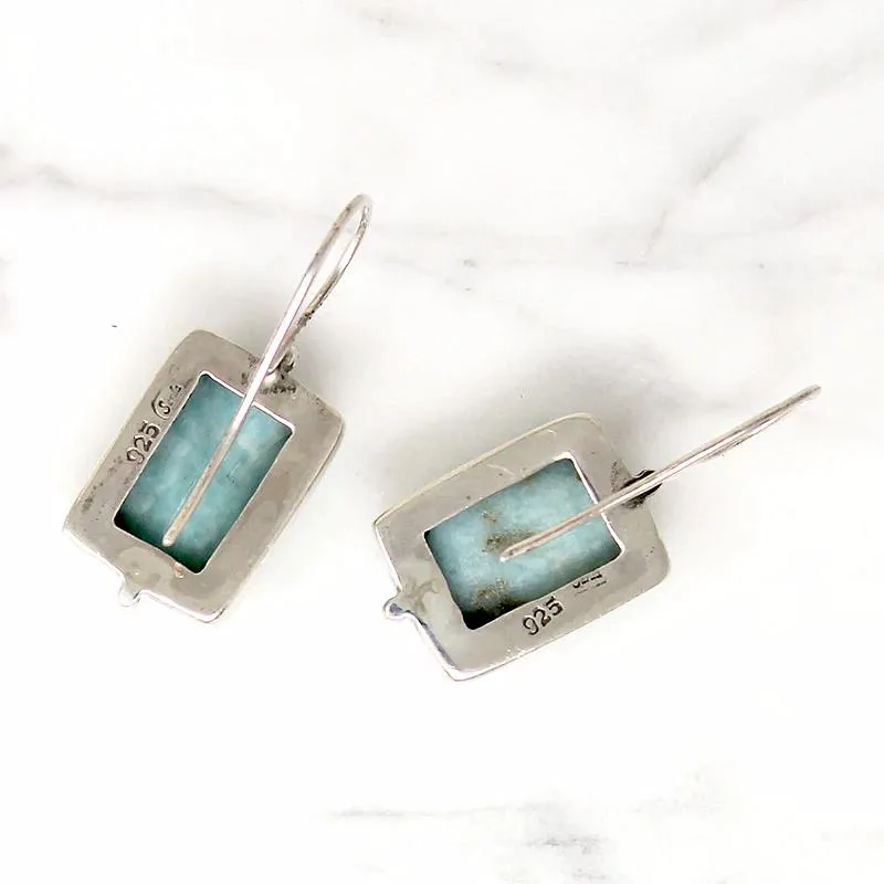 Tranquil Aventurine & Sterling Silver Earrings