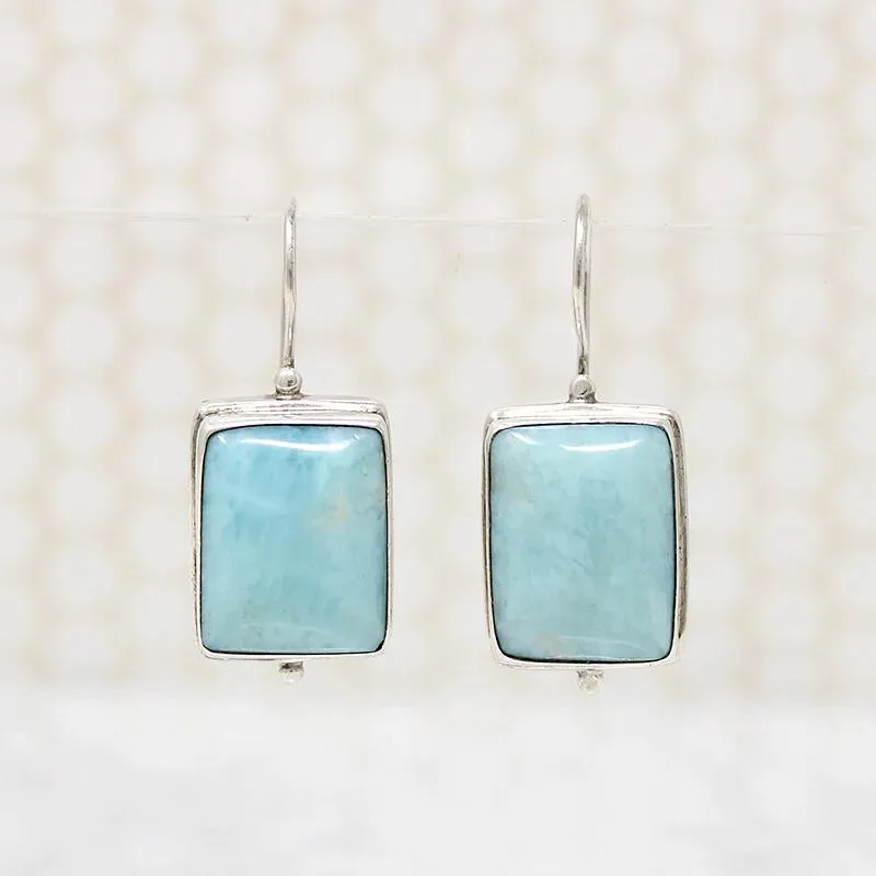 Tranquil Aventurine & Sterling Silver Earrings