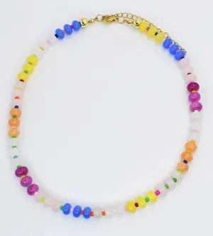 Treasure Jewels| Vibrant Gemstone Necklace