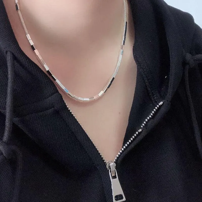 Trend Couples Elegant Charming Creative Glossy Geometric Jewellery Necklace