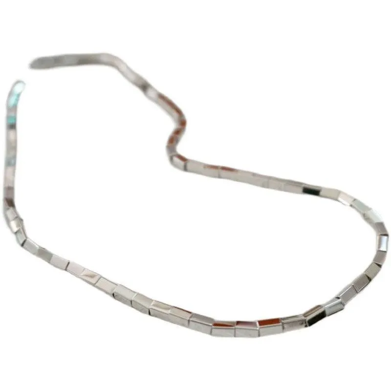 Trend Couples Elegant Charming Creative Glossy Geometric Jewellery Necklace