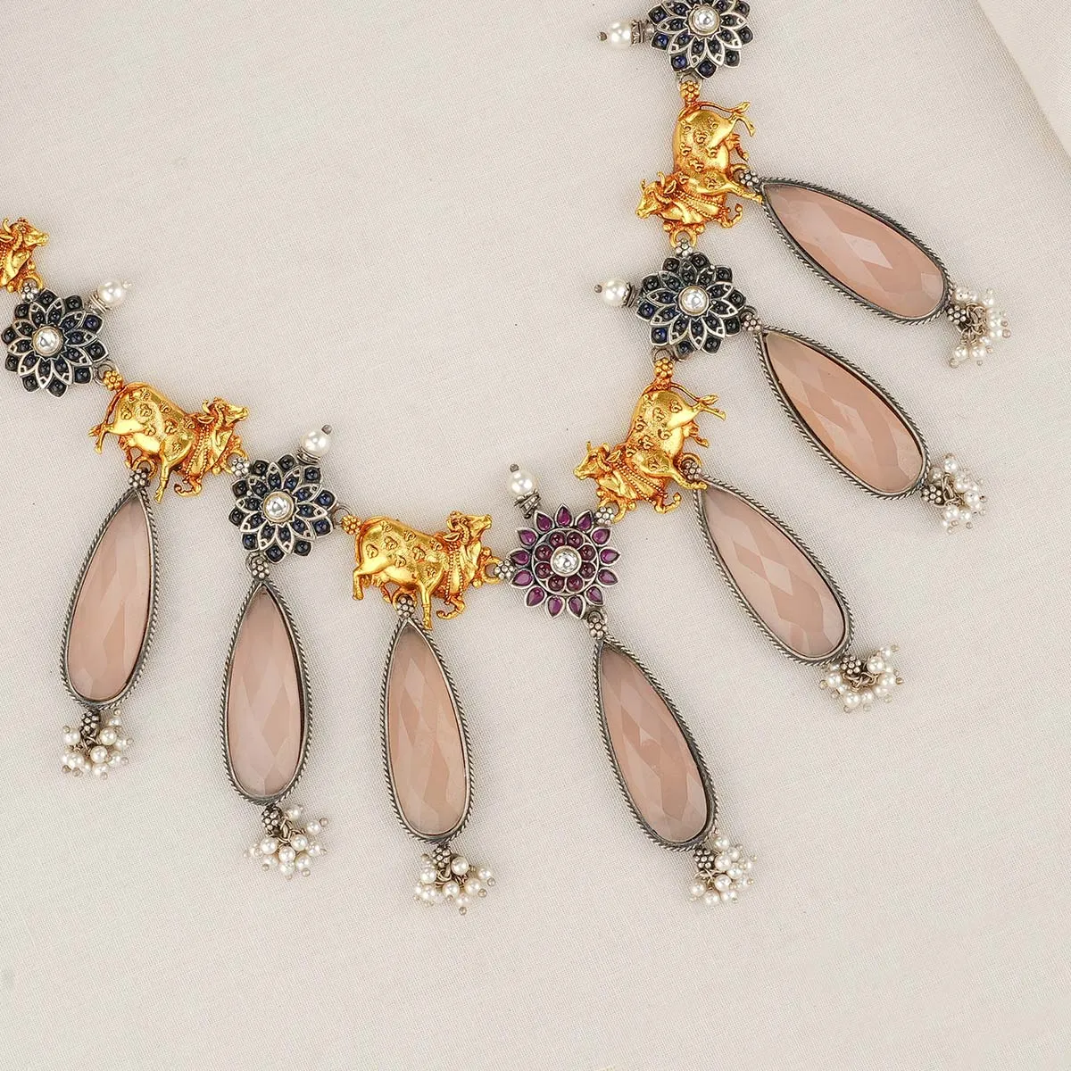 Trendy Oxidised Necklace