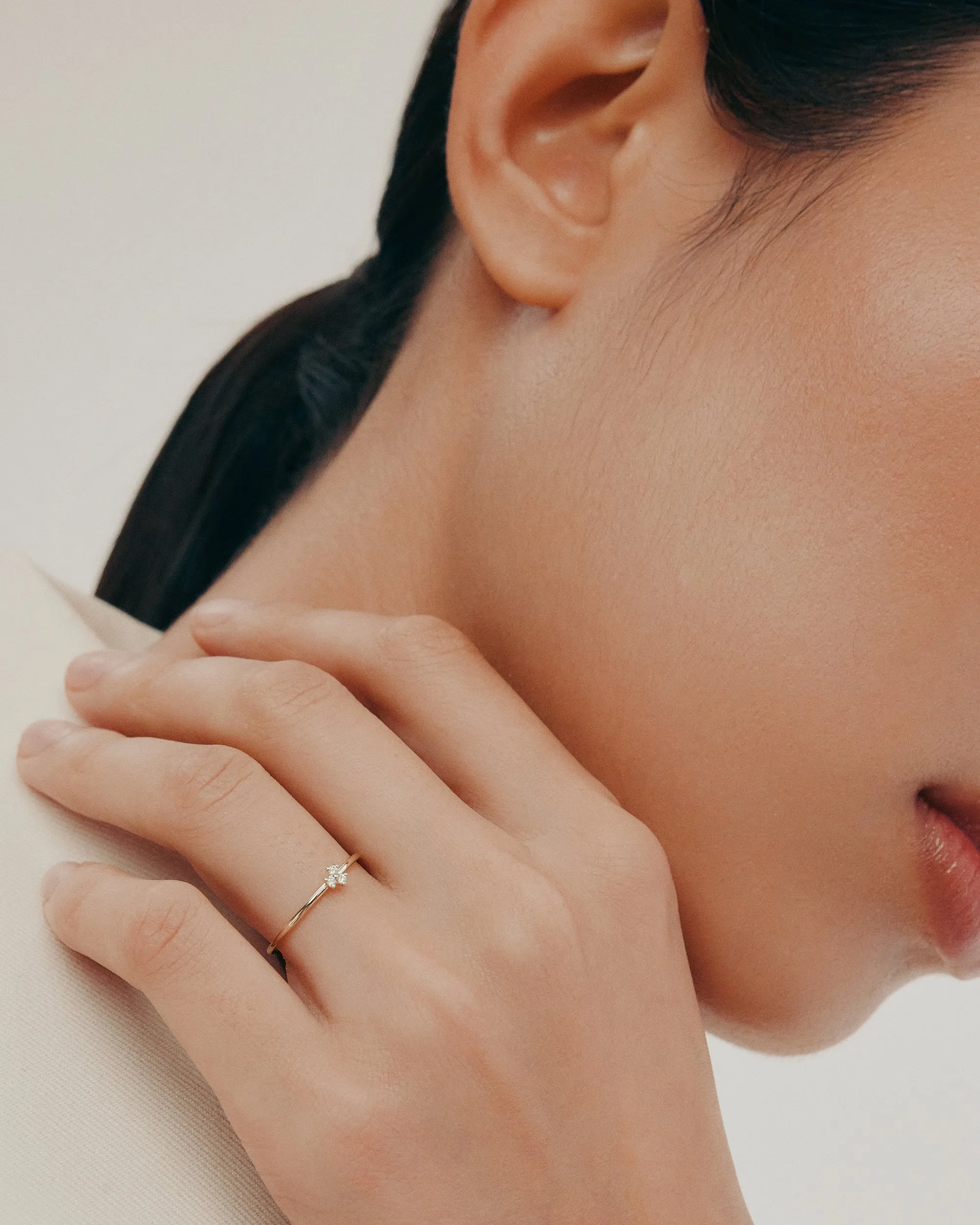 Trio Diamond Ring
