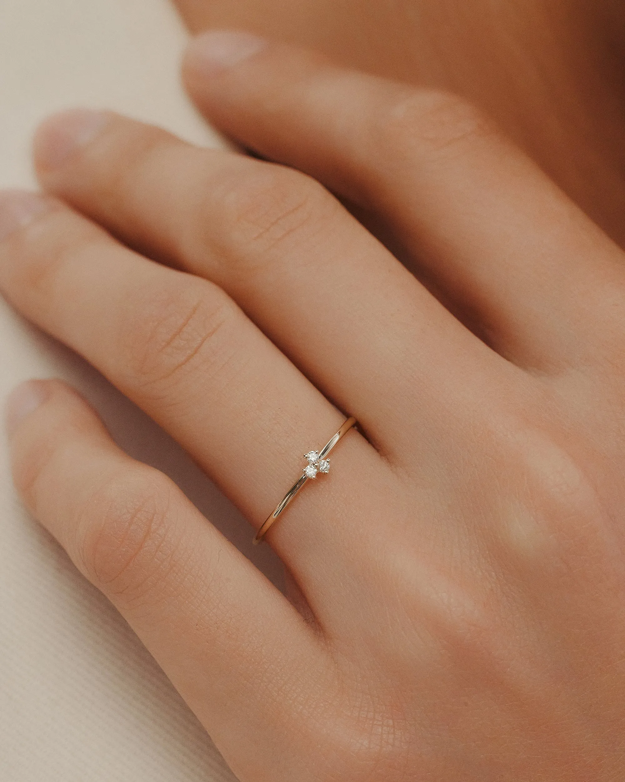Trio Diamond Ring