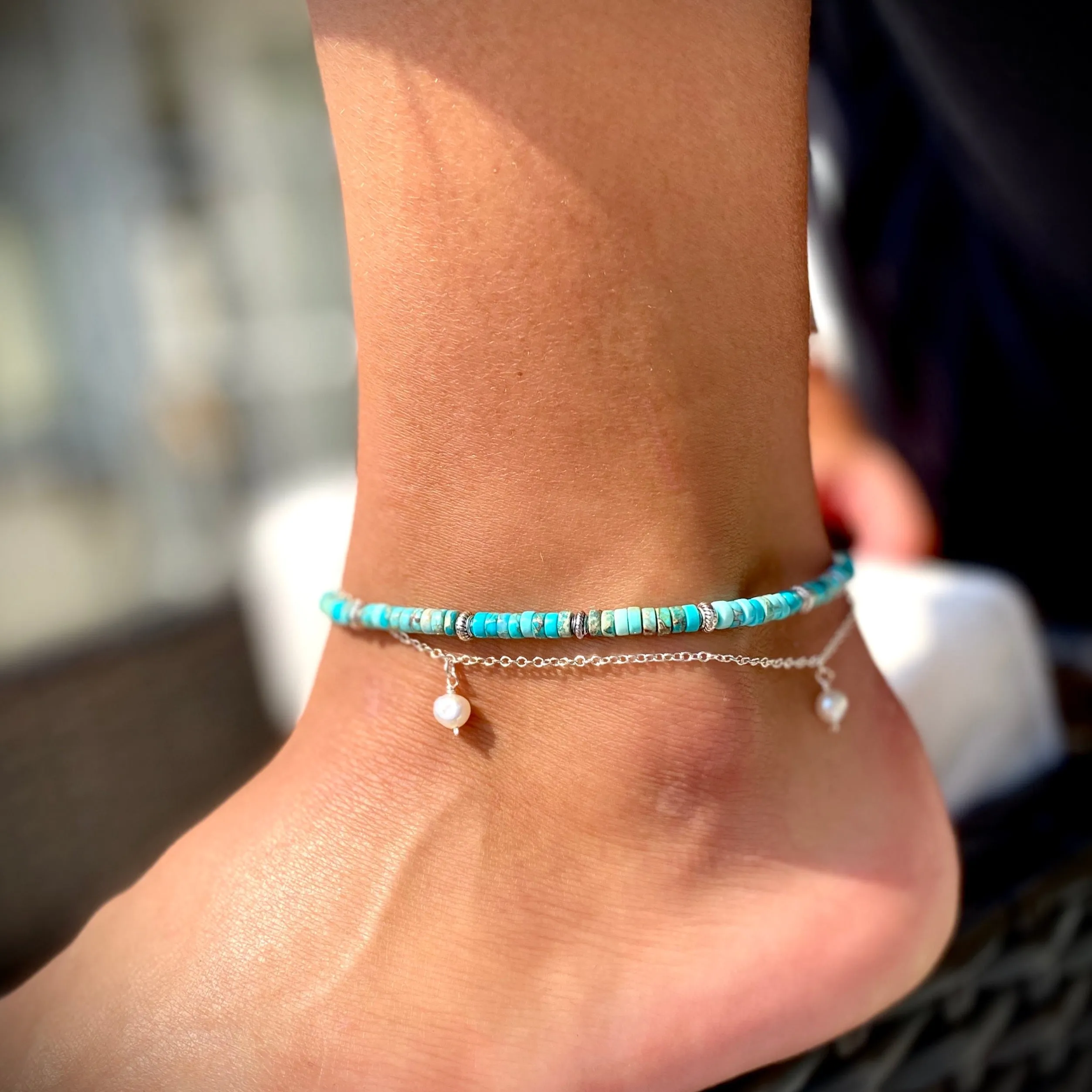 Turquoise Anklet