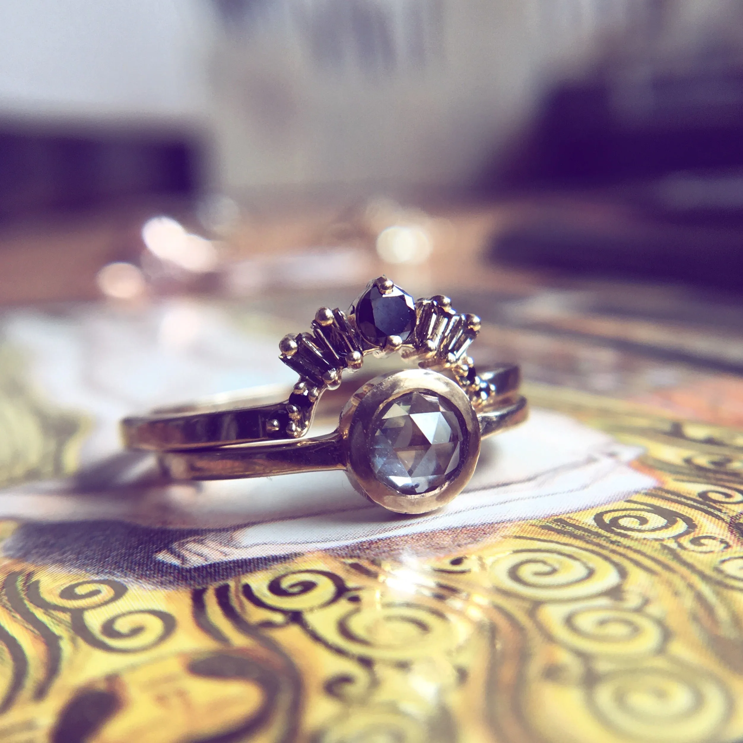 Ursa Minimal Engagement Ring