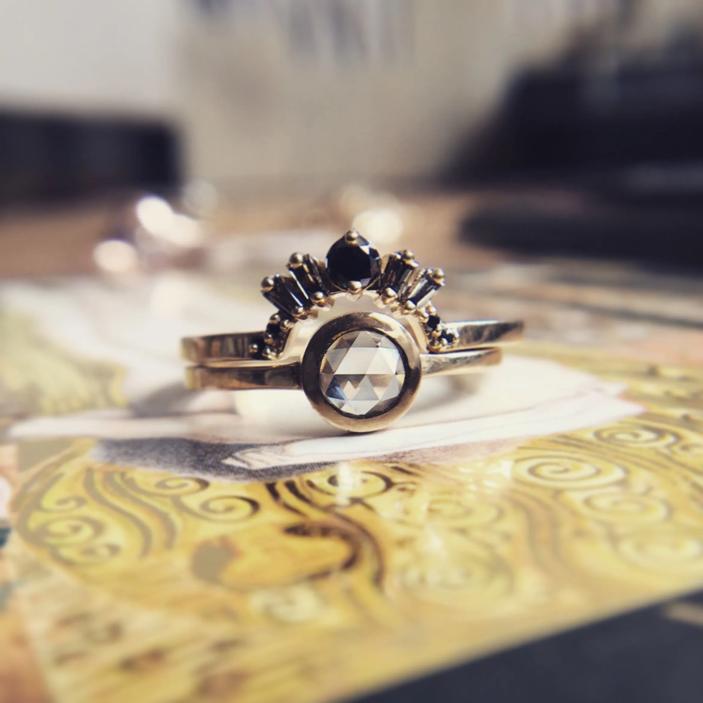 Ursa Minimal Engagement Ring