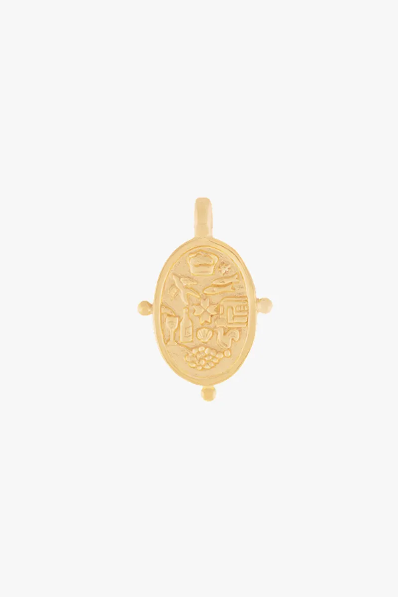 Vida A Lisboa Necklace Gold Plated