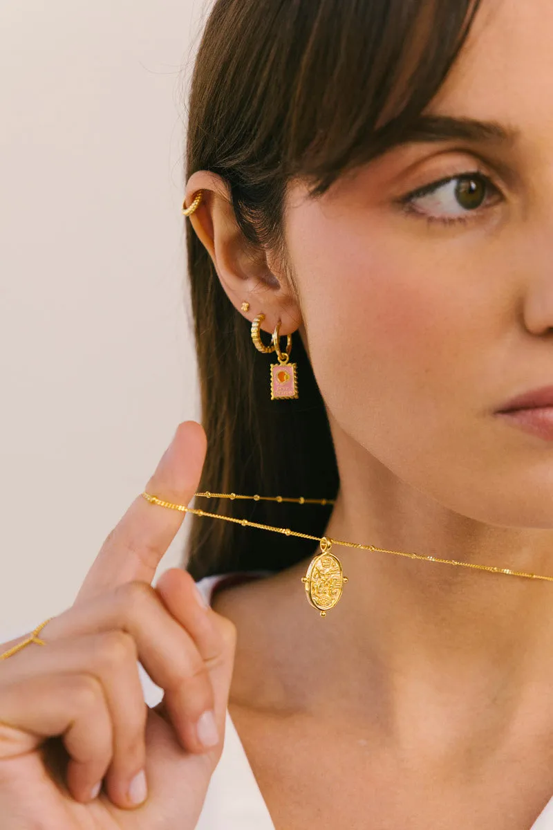 Vida A Lisboa Necklace Gold Plated