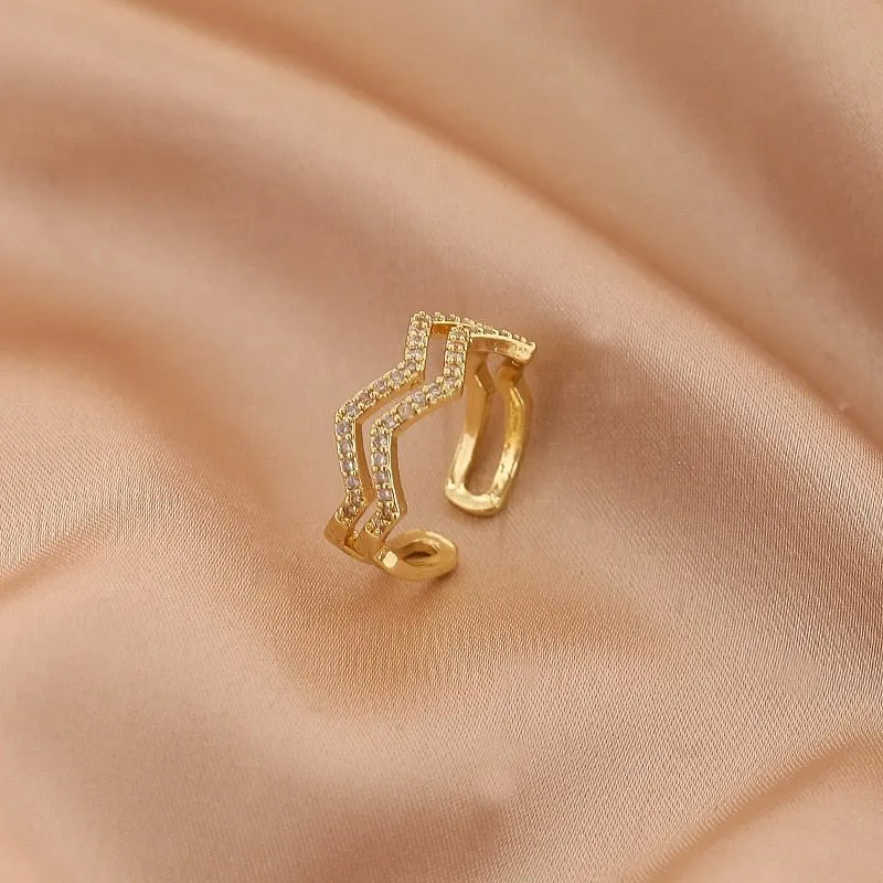 Vintage-Inspired Open Rings | Elegant Jewelry