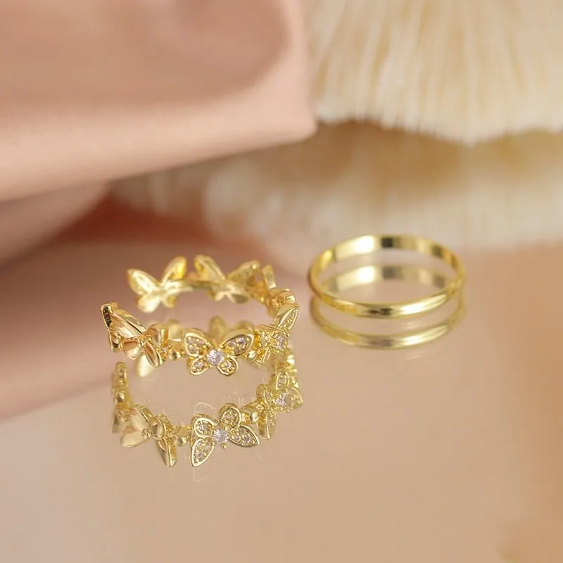 Vintage-Inspired Open Rings | Elegant Jewelry