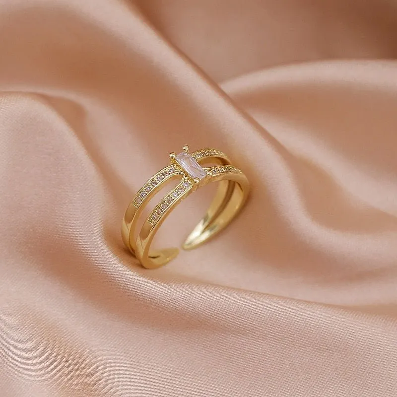 Vintage-Inspired Open Rings | Elegant Jewelry