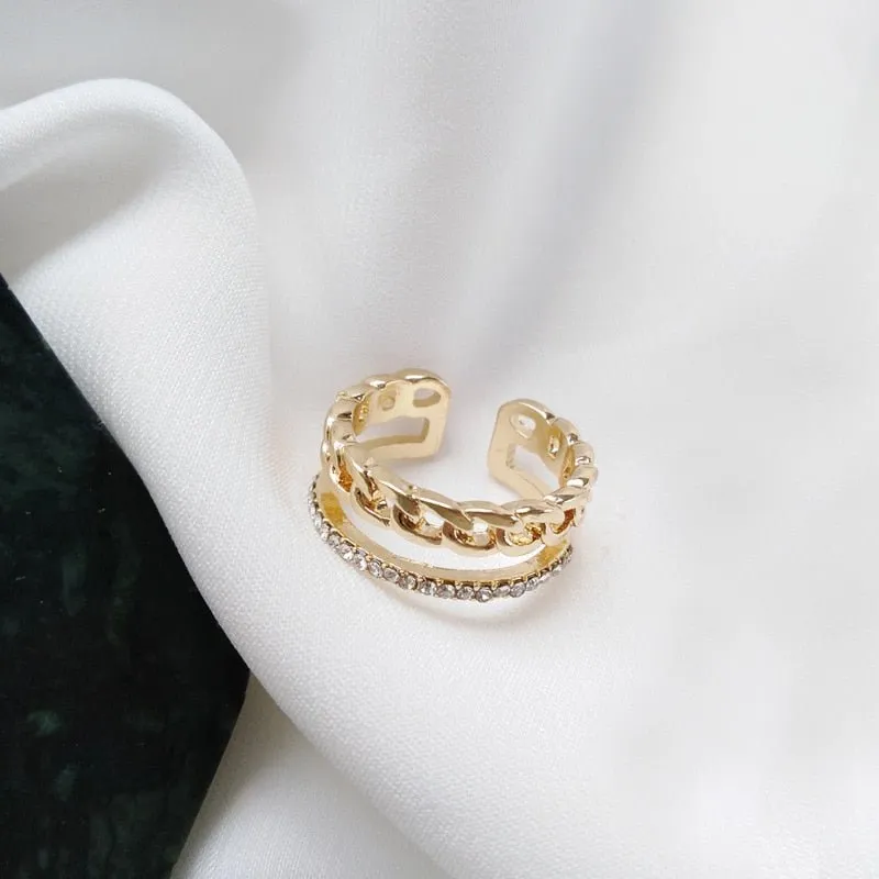 Vintage-Inspired Open Rings | Elegant Jewelry